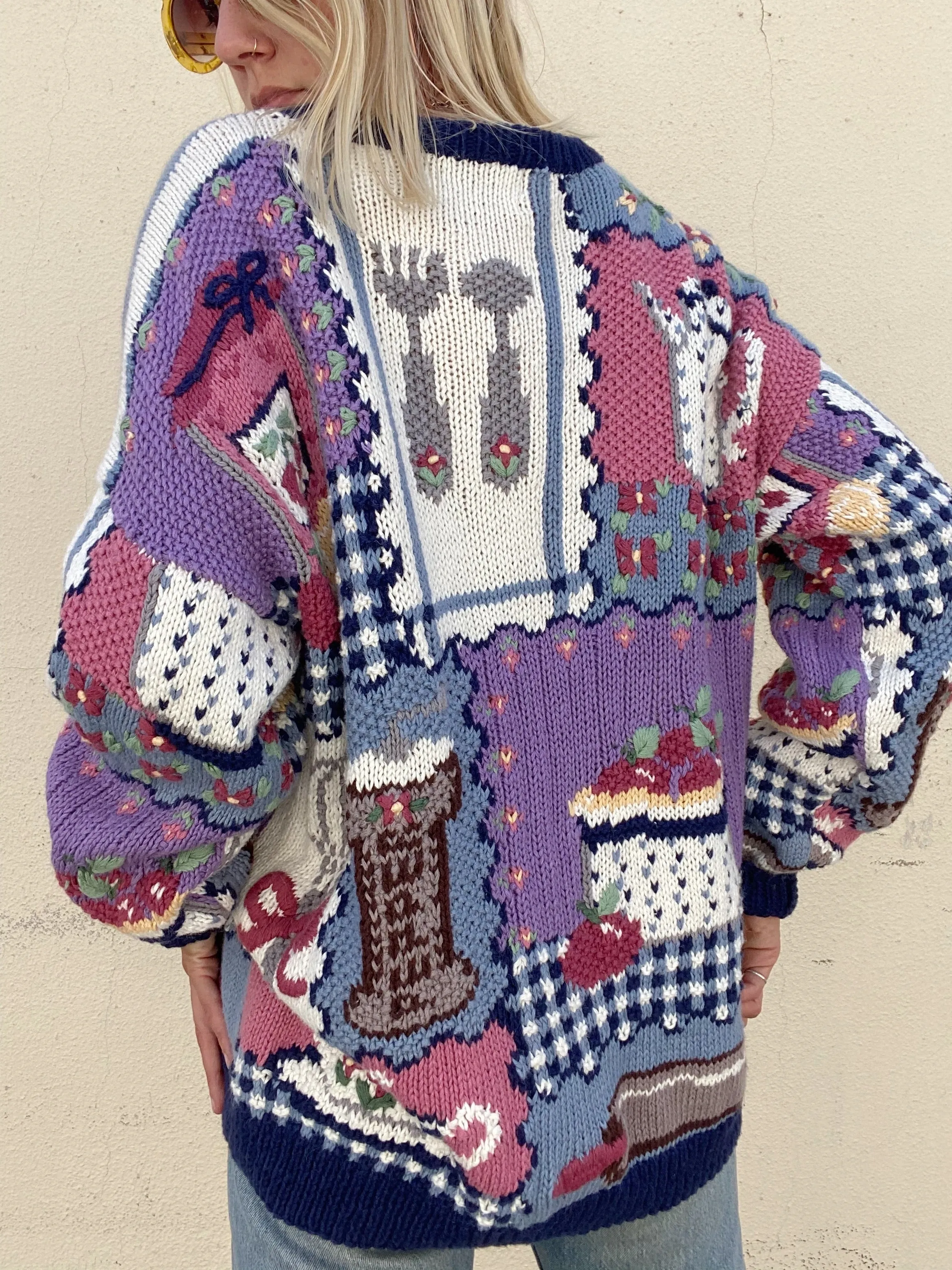 Vintage Signatures Novelty Knit Sweater