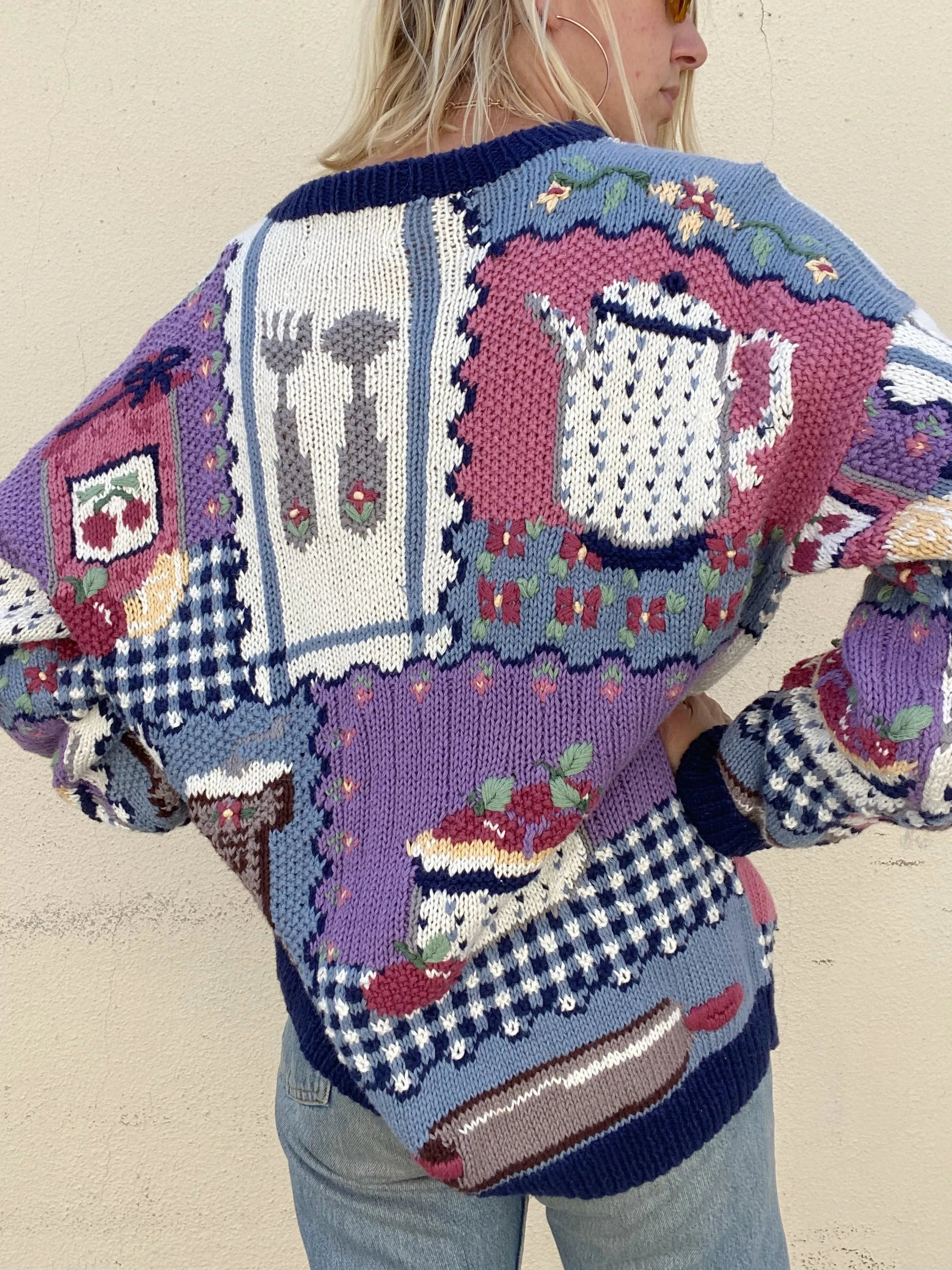 Vintage Signatures Novelty Knit Sweater