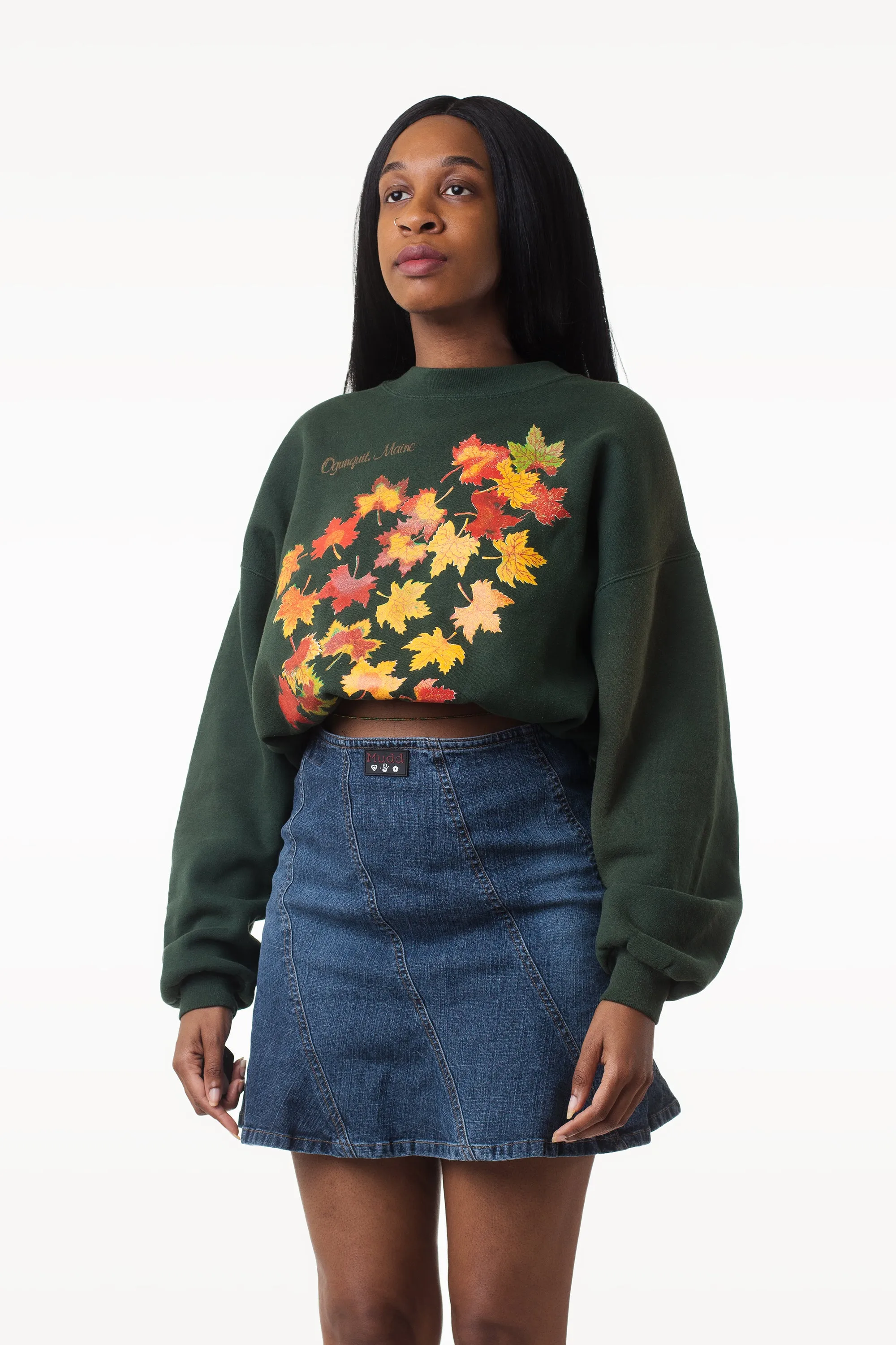 Vintage Y2K Mudd Denim Mini Skirt | M