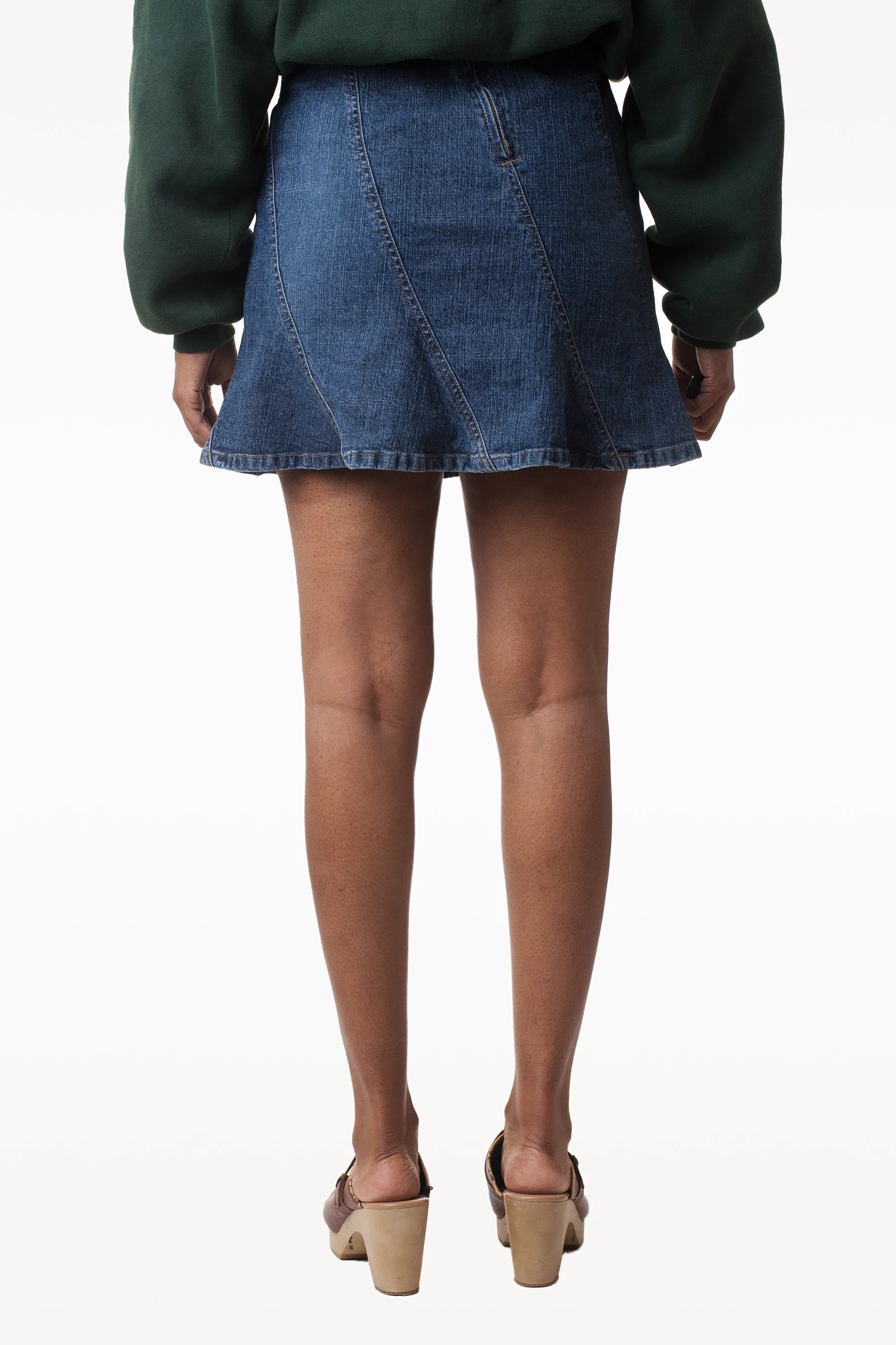 Vintage Y2K Mudd Denim Mini Skirt | M