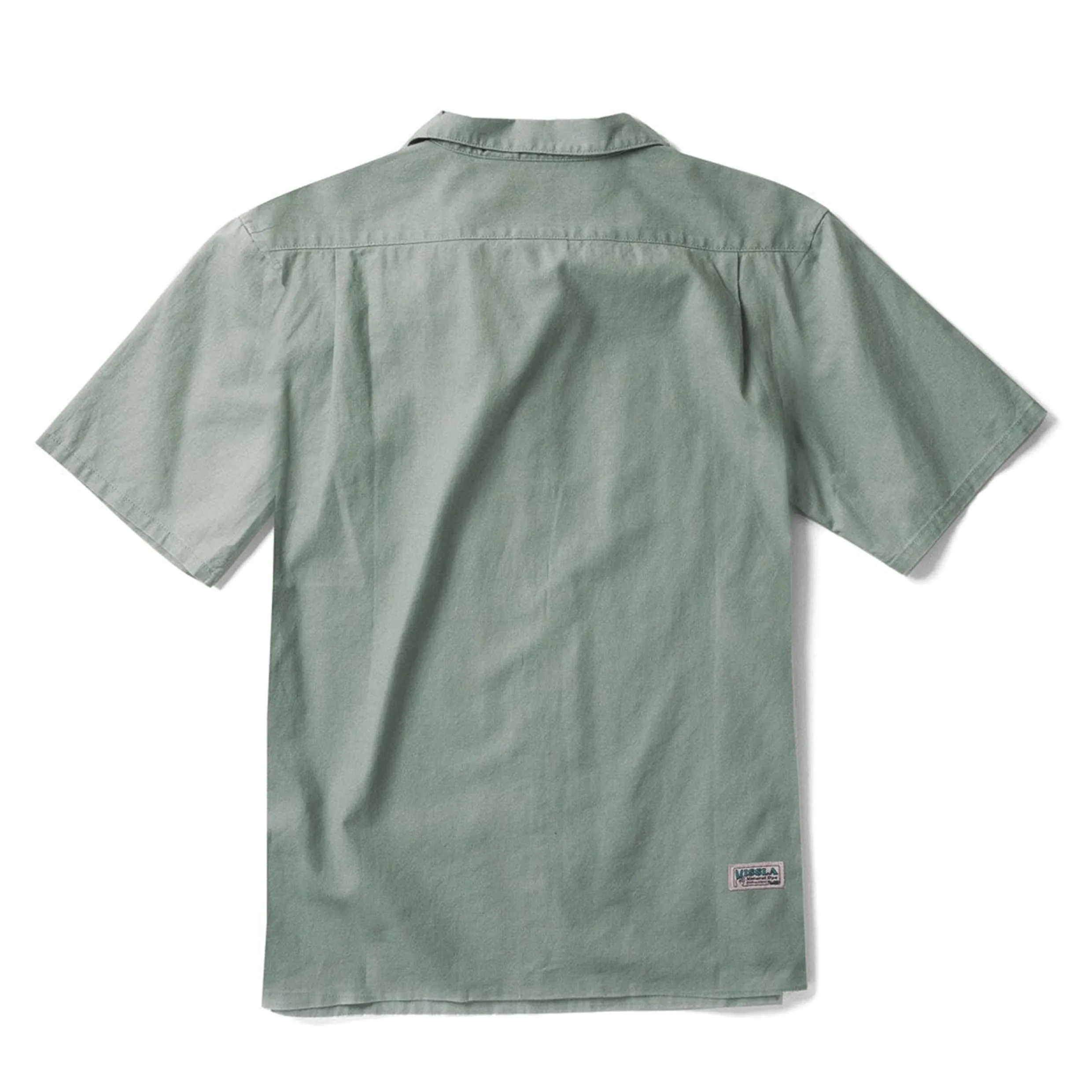 VISSLA NATURAL DYE ECO SHIRT CHLOROPHYLL
