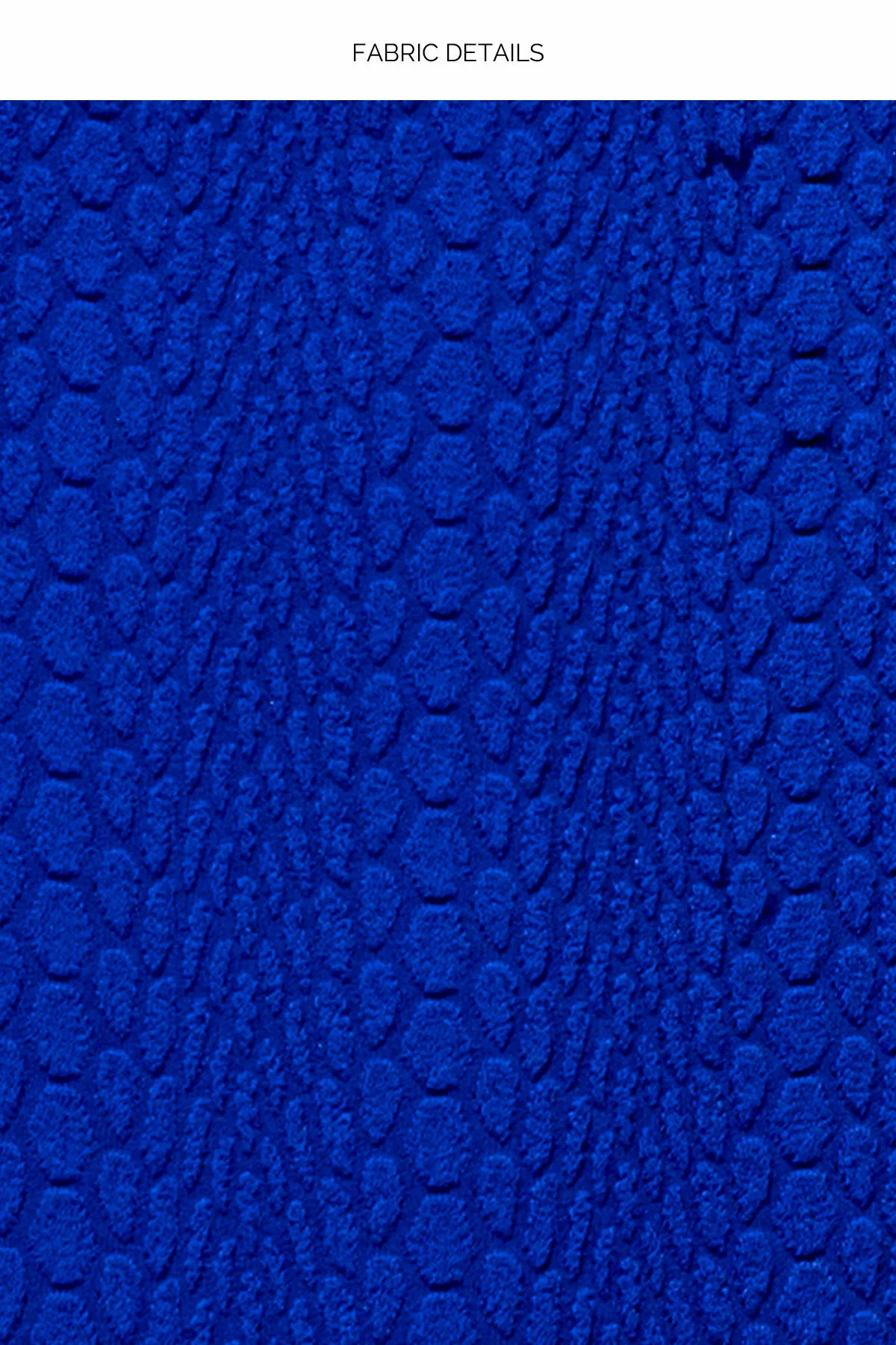 WAVY BABY - Square Neck Laced Up One Piece • Blue