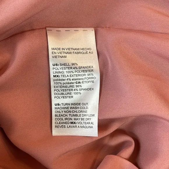 WHBM FAUX SUEDE WRAP SKIRT