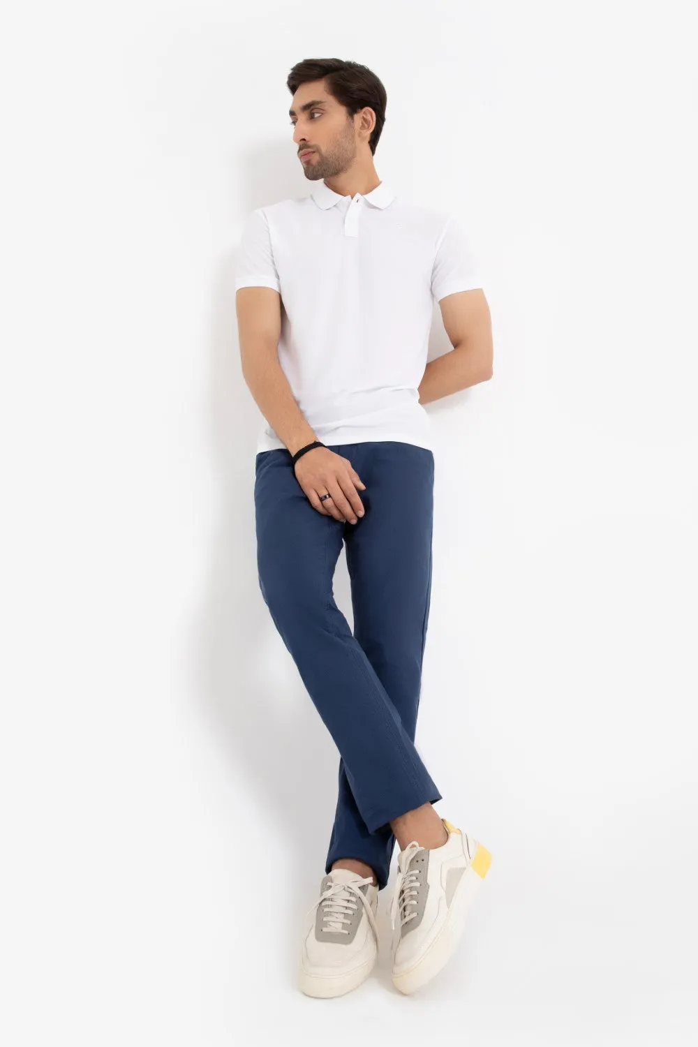 White Collar T-Shirt