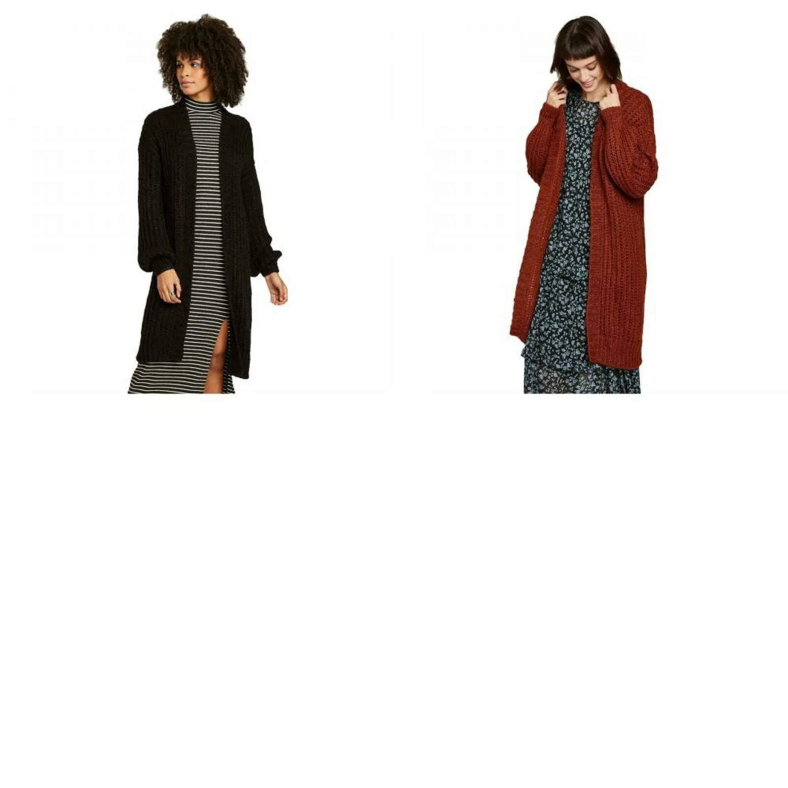 Wild Fable Women's Long Sleeve Open Neck Cardigan Sweater