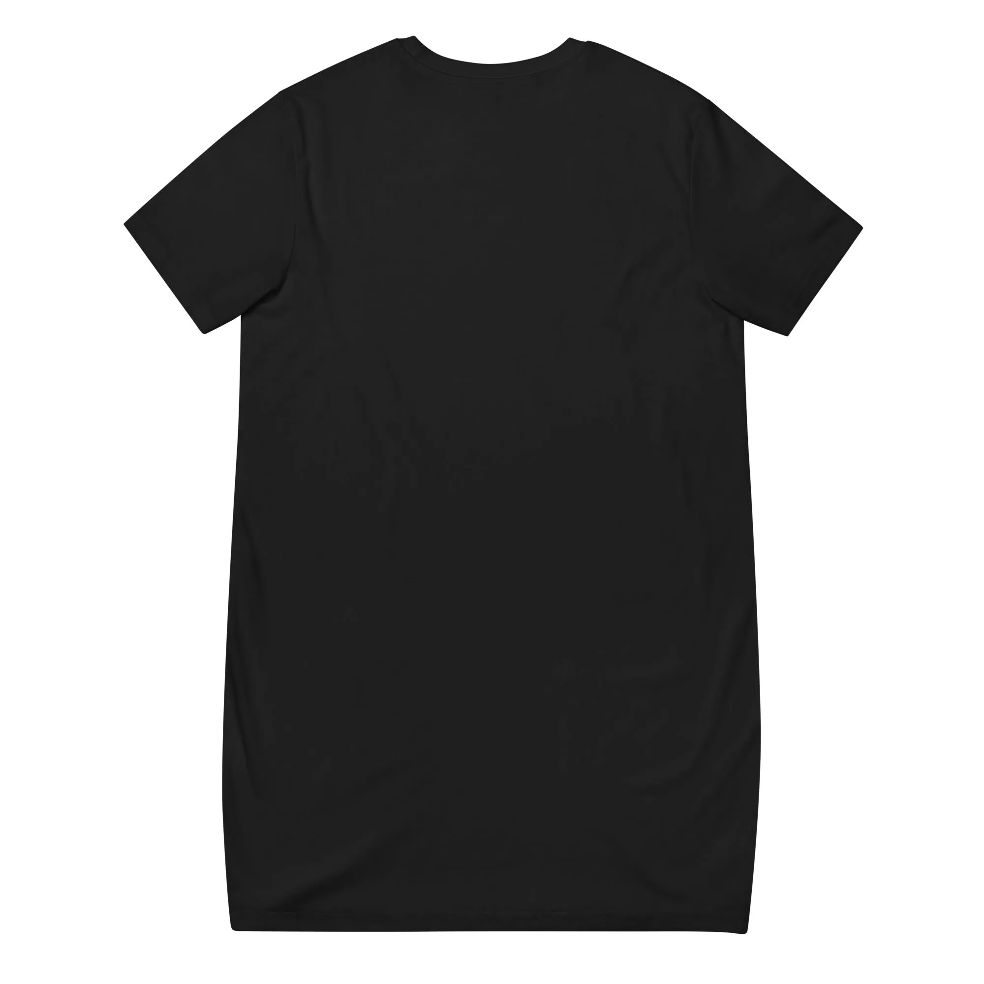 Will Work For Art Supplies Black & White T-shirt Dress