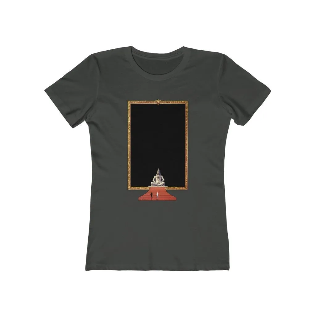Womens Infinite Nothingness T-Shirt - Yin & Yang Shirt - Shiva Cosmos T-Shirt