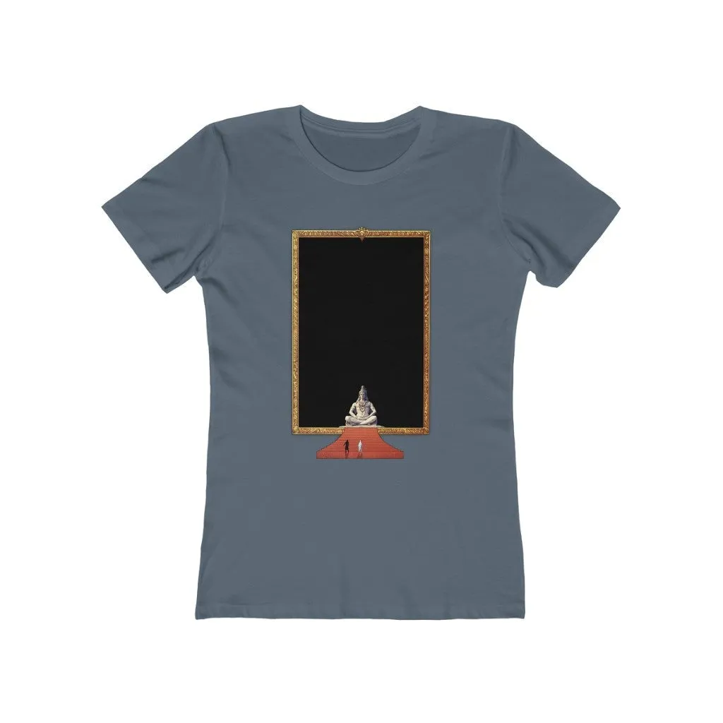 Womens Infinite Nothingness T-Shirt - Yin & Yang Shirt - Shiva Cosmos T-Shirt