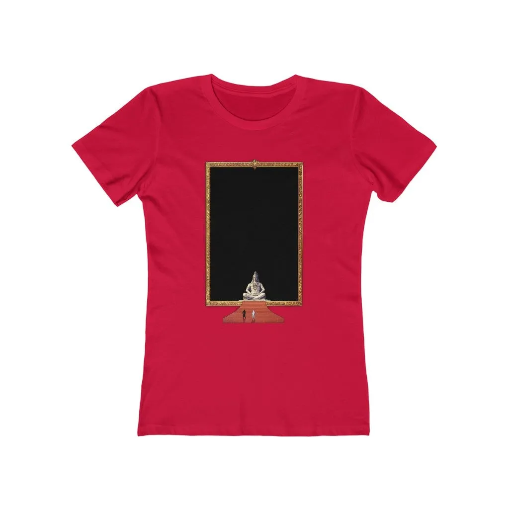 Womens Infinite Nothingness T-Shirt - Yin & Yang Shirt - Shiva Cosmos T-Shirt
