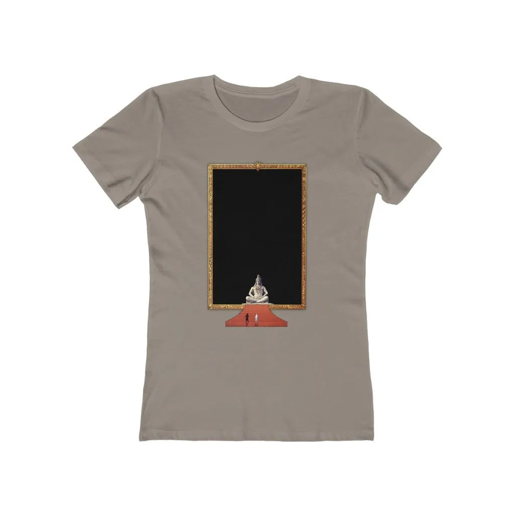 Womens Infinite Nothingness T-Shirt - Yin & Yang Shirt - Shiva Cosmos T-Shirt