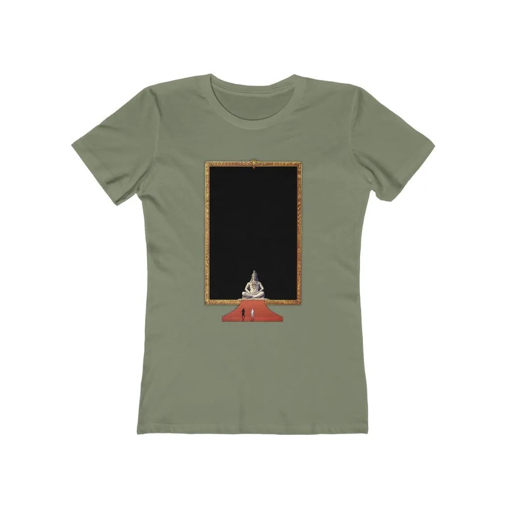 Womens Infinite Nothingness T-Shirt - Yin & Yang Shirt - Shiva Cosmos T-Shirt
