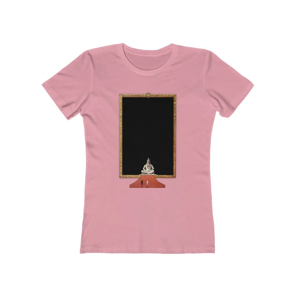 Womens Infinite Nothingness T-Shirt - Yin & Yang Shirt - Shiva Cosmos T-Shirt