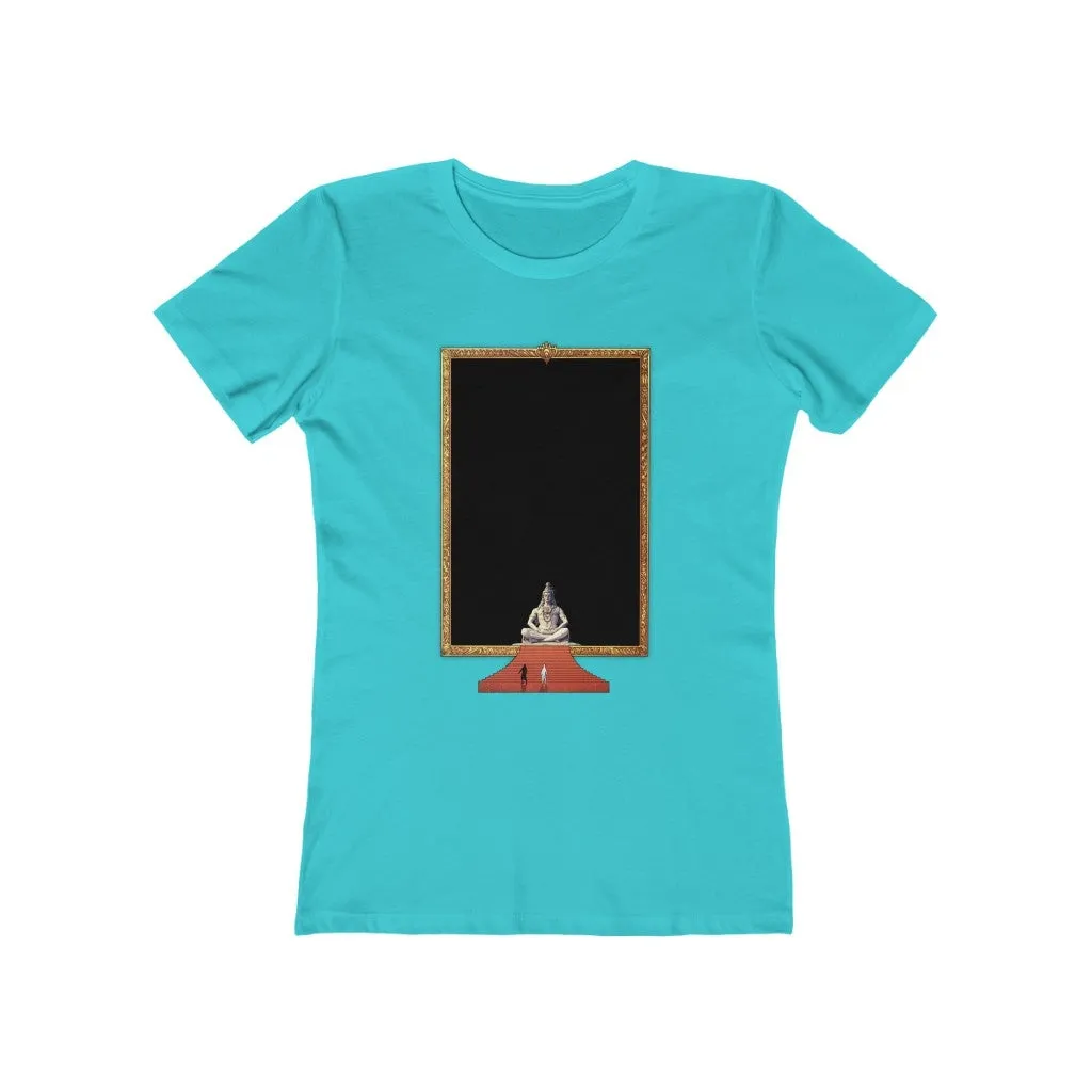 Womens Infinite Nothingness T-Shirt - Yin & Yang Shirt - Shiva Cosmos T-Shirt