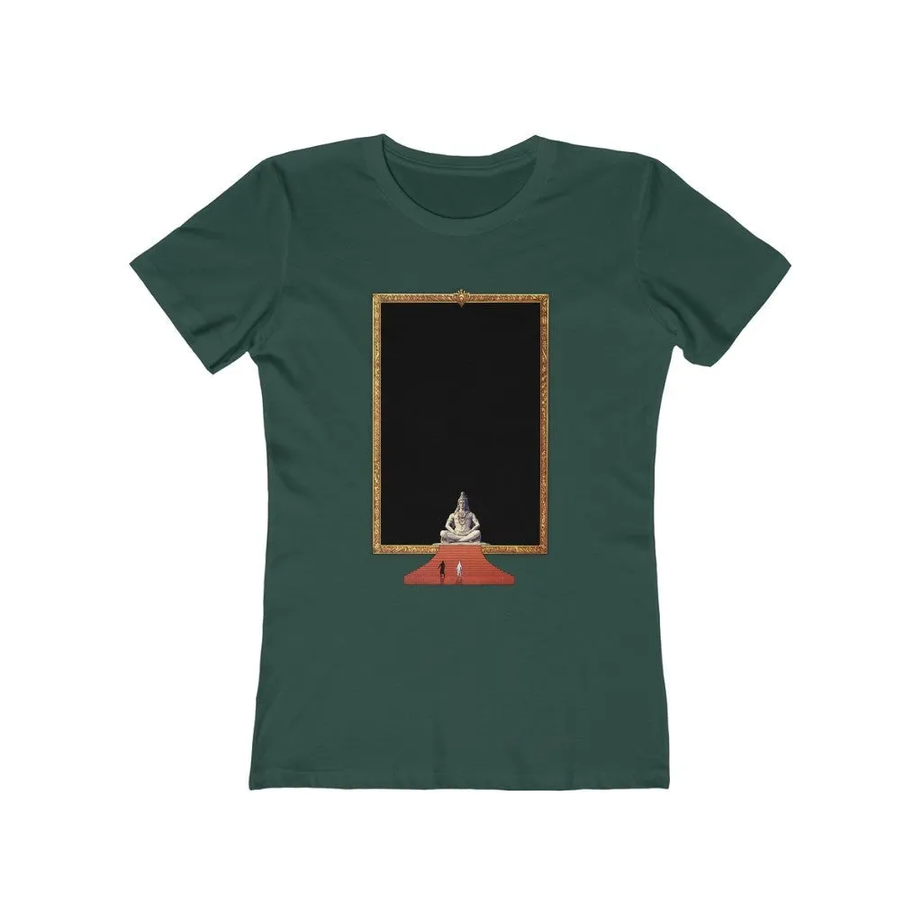 Womens Infinite Nothingness T-Shirt - Yin & Yang Shirt - Shiva Cosmos T-Shirt