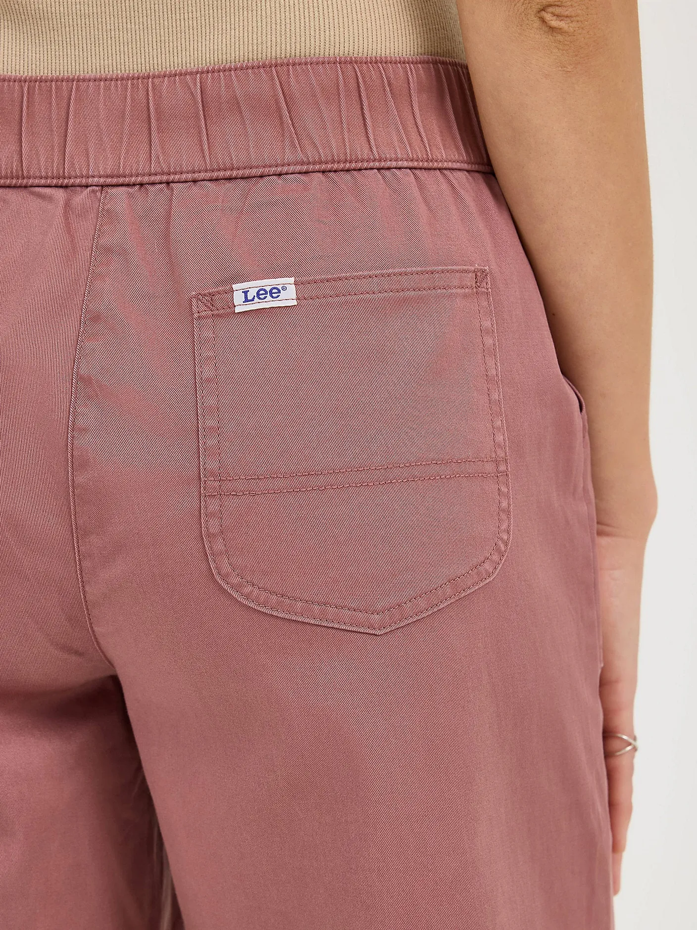 Women's Ultra Lux Comfort Wide Leg Utility Crop Pant - Henna - 112364262