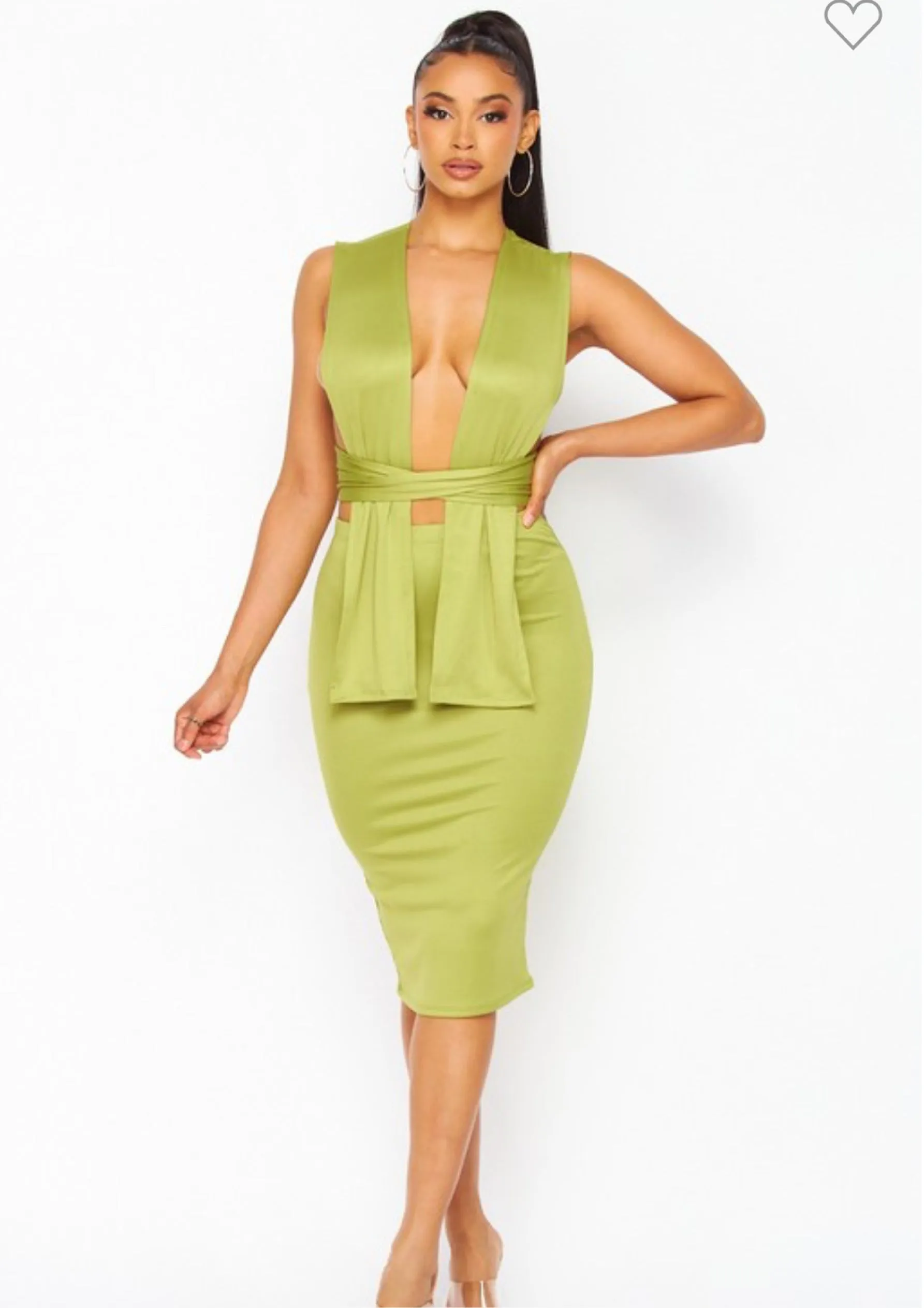 Wrap it Around 2Pc Skirt Set