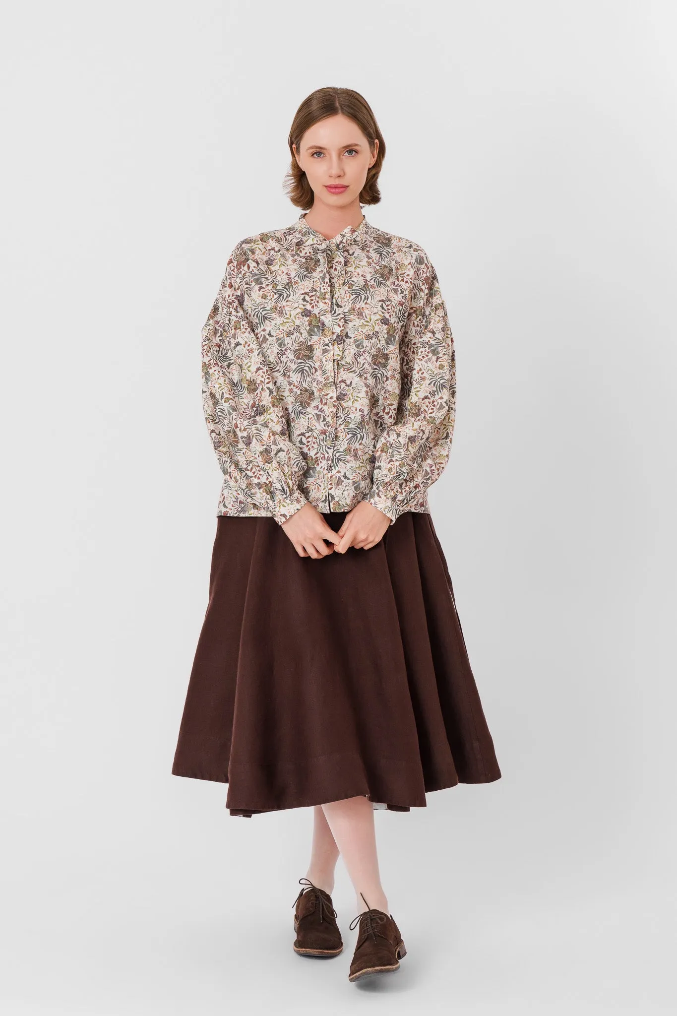 Wrap Skirt, Twill Linen