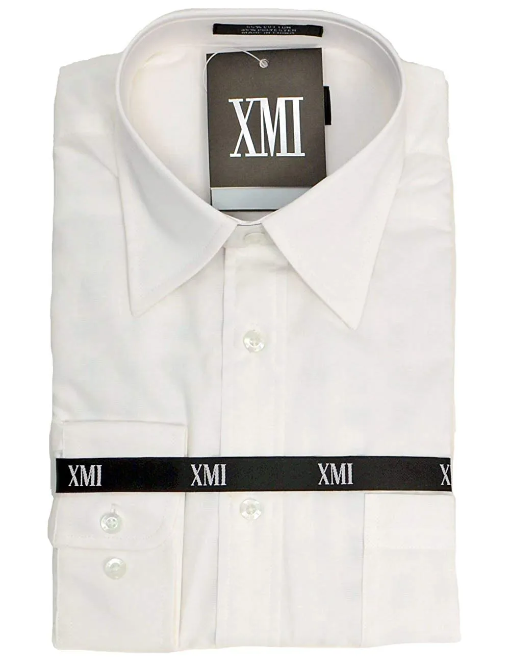 XMI Boys Long Sleeve Solid Shirt