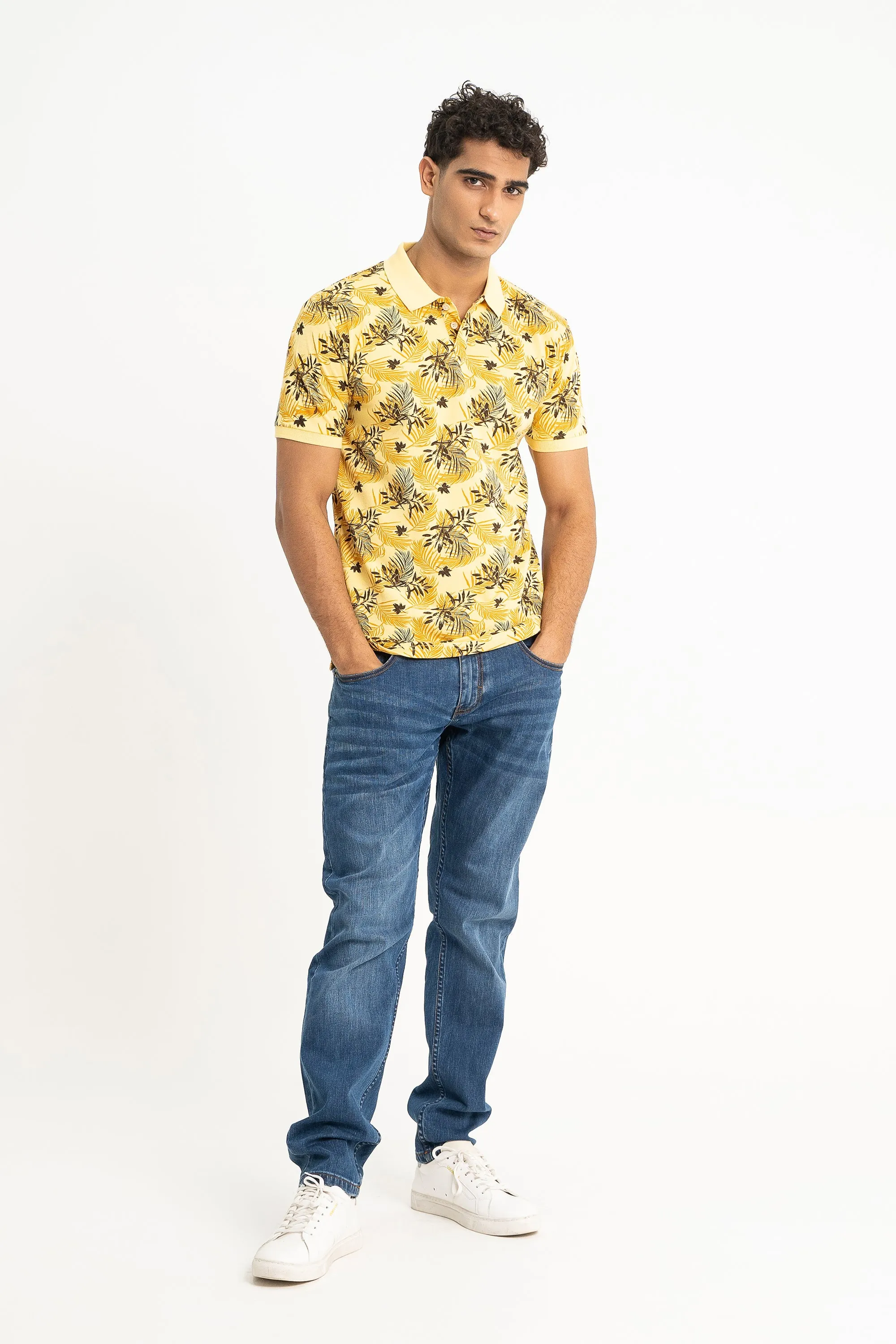 Yellow Viscouse T-Shirt