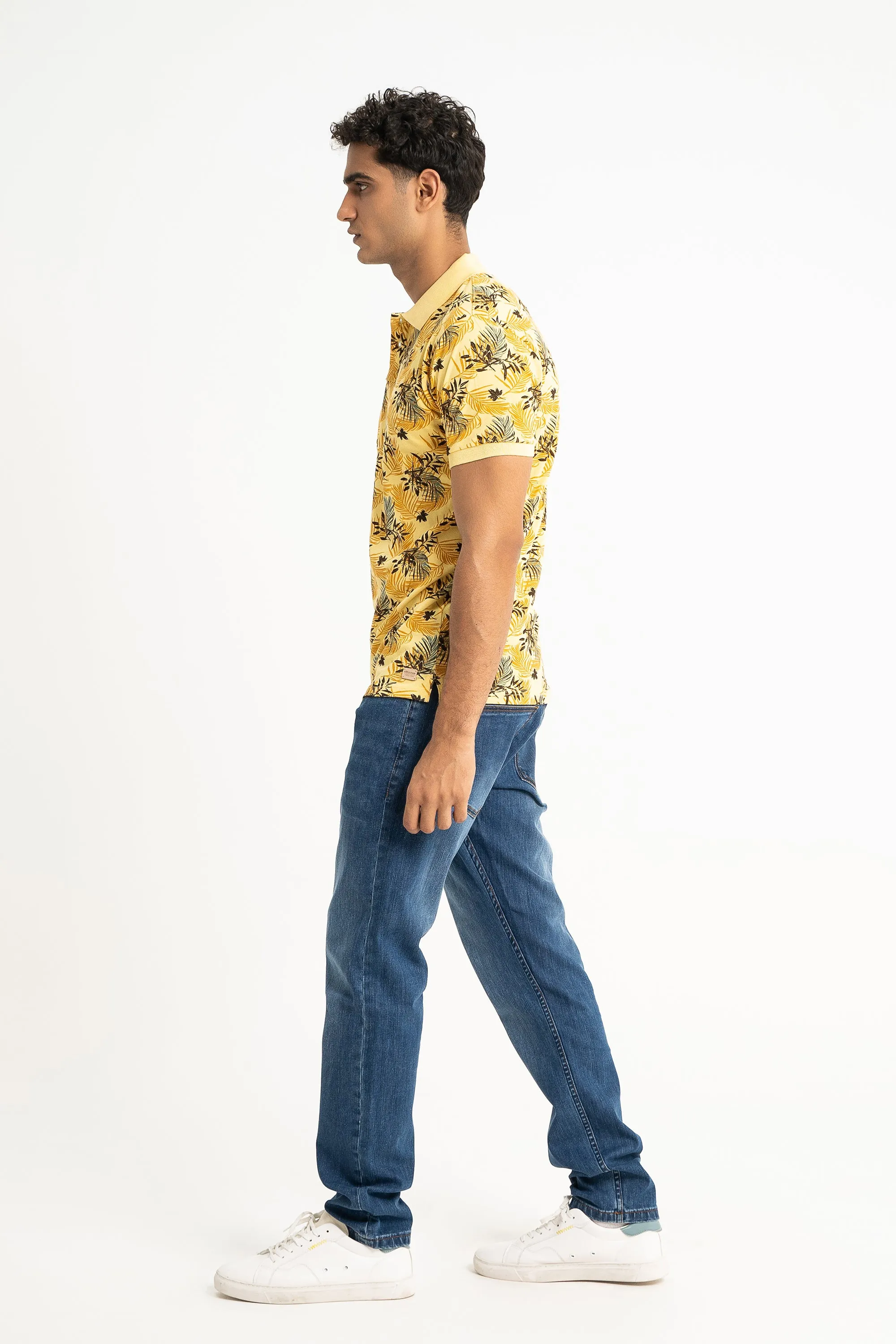 Yellow Viscouse T-Shirt