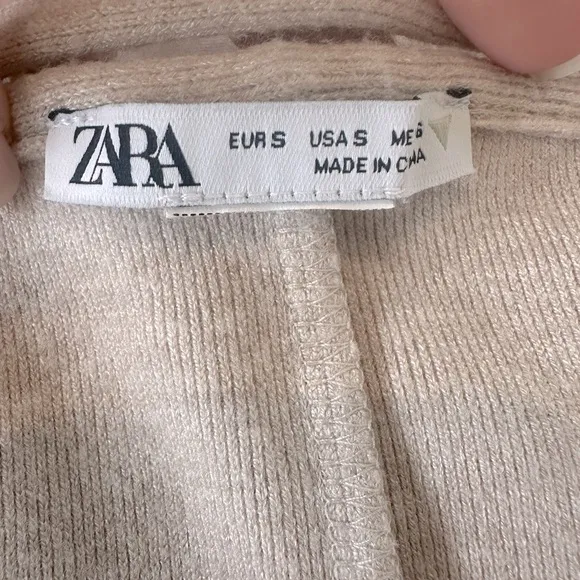 Zara Wrap Style Knit Skirt