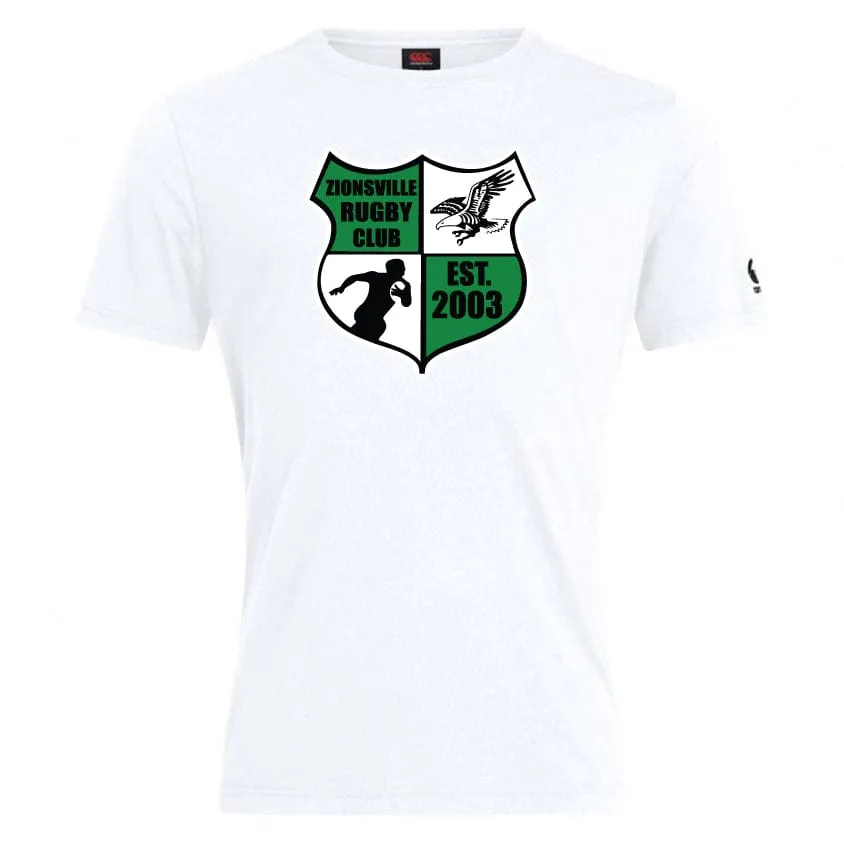 Zionsville Rugby Club Plain Tee by Canterbury