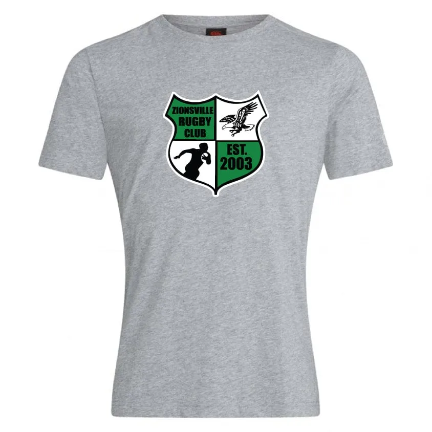 Zionsville Rugby Club Plain Tee by Canterbury