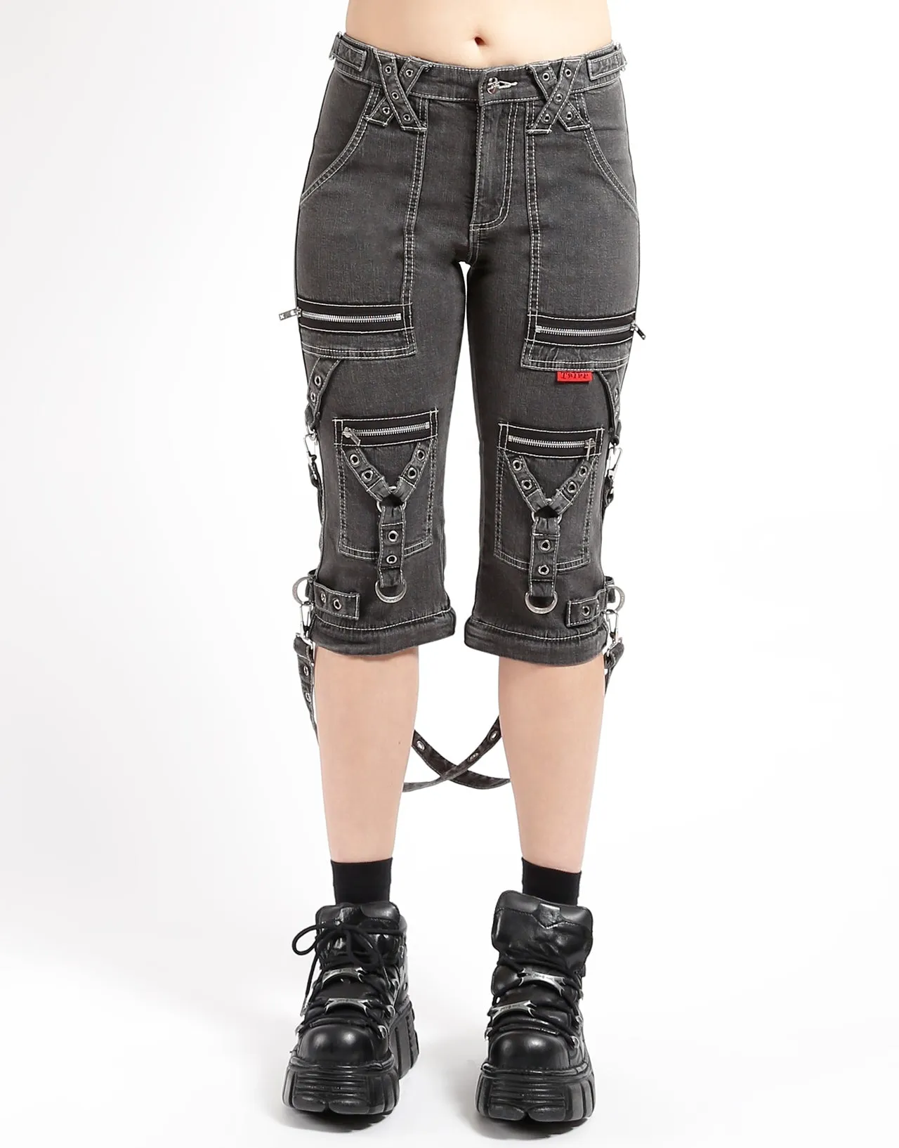 ZIP TO ZIP PANT BLACK DENIM