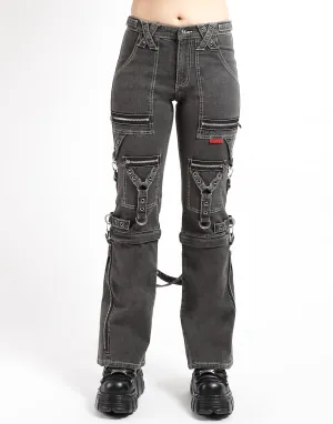 ZIP TO ZIP PANT BLACK DENIM
