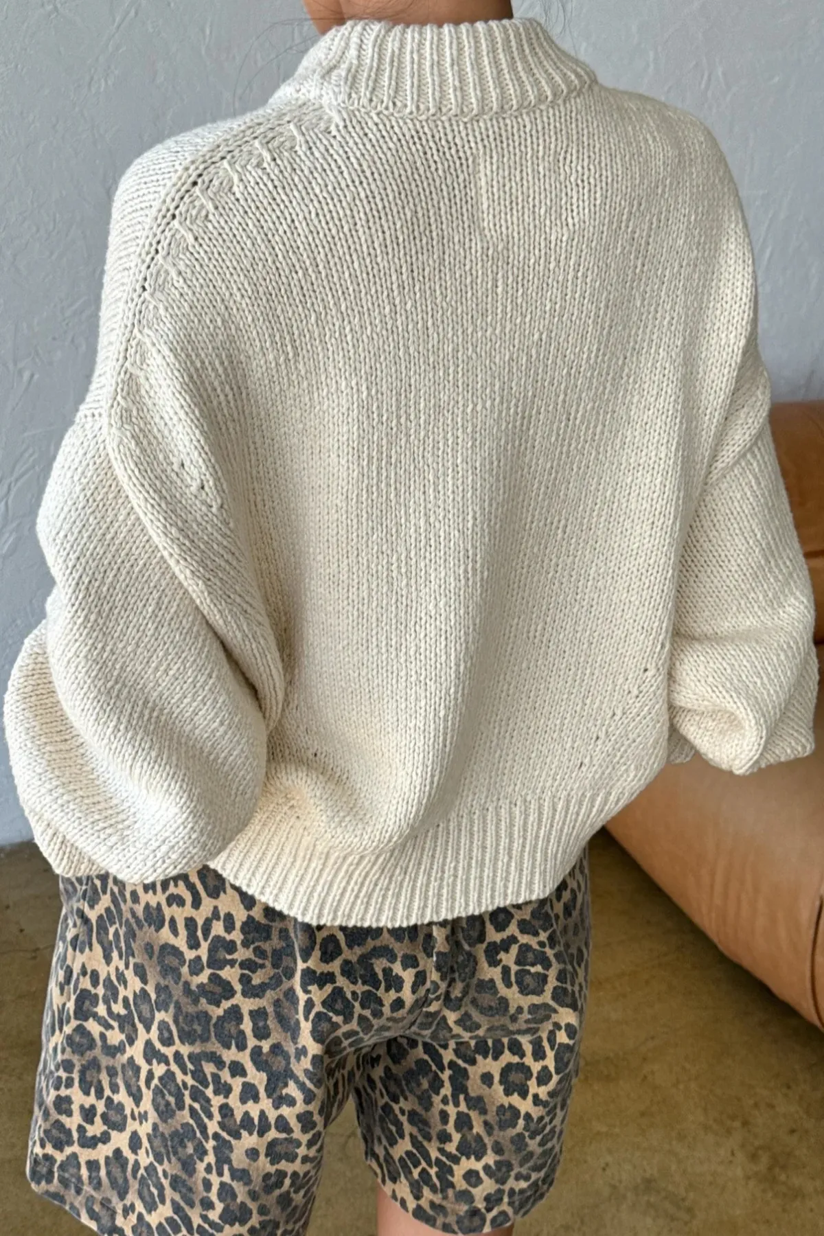 Zoe Cotton Sweater