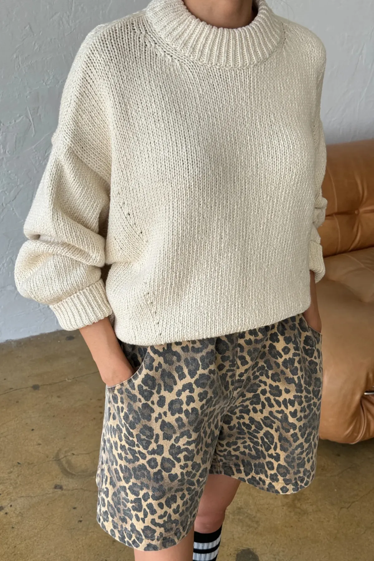 Zoe Cotton Sweater